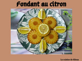 Fondant au citron