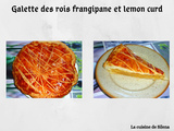 Galette des rois frangipane et lemon curd