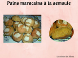 Pains marocains à la semoule