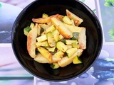 Poêlée de pommes de terre et courgettes