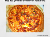 Tarte aux pommes de terre et roquefort