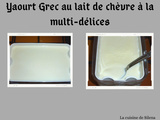 Yaourt Grec au lait de chèvre à la multidélices