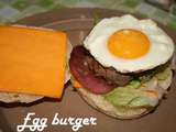 Egg burger