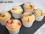 Muffins varies aux bonbons