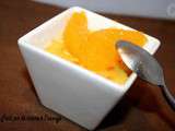 Petit pot de creme a l'orange