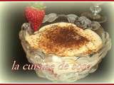 Tiramisu aux fraises