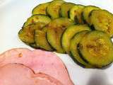 Courgettes au curry