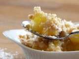 Crumble ananas mangue