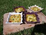 Gratin de poireaux au curry