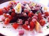 Salade gourmande aux betteraves rouges