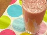 Smoothie banane fraise