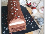 Bûche chocolat vanille façon rocher