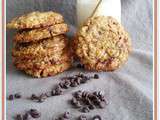 Cookies moelleux à l'avoine et aux pépites de chocolat