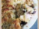 Crumble poire chocolat