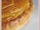 Galette des rois aux pralines roses