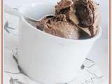 Glace Chocolat et Brownie