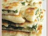 Gözleme : Galettes turques aux épinards et feta