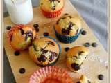 Muffins aux pépites de chocolat