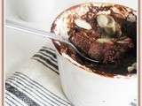 Mug cake chocolat et amande