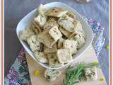 Pizzettes au romarin pour l'apéritif, cuites à la poêle