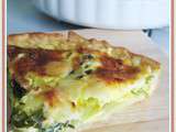 Quiche aux poireaux et au Comté