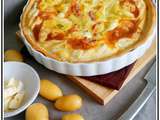 Quiche façon tartiflette : Roblechon et pomme de terre