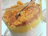 Tarte au citron .... en verrine