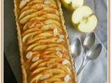 Tarte pommes amandes