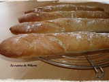 Baguettes Monge au levain