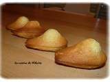 Madeleines de Nicolas Le Bec au thermomix