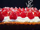 Tarte aux framboises et sa Chantilly Mascarpone