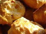 Gougères au Cantal