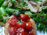 Tartelettes de tomates cerises