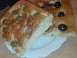 Focaccia aux olives