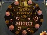 498...499...et 500 recettes