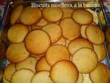 Biscuits moelleux à la banane