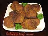 Boulettes de boeuf-carottes