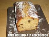 Cake moelleux a la noix de coco