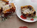 Clafoutis cerises et coco