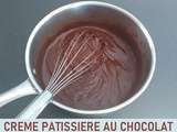 Crème pâtissière au chocolat