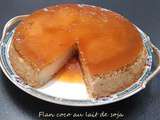 Flan coco au lait de soja