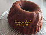 Gâteau facile au chocolat et à la pomme