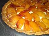 Tarte amandine aux pommes caramélisées