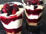 Tiramisu aux fruits rouges