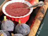 Compote de Pommes et Figues Violettes et leurs Pâtes de Fruits