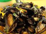 Moules au Fromage Ail et Fines Herbes