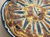 Quiche au Thon, Anchois et Olives Noirs