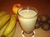 Smoothie Pomme Banane Kiwis