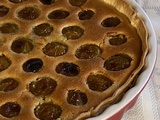 Tarte aux Reines-Claudes Amandine