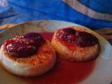 Crumpets aux prunes